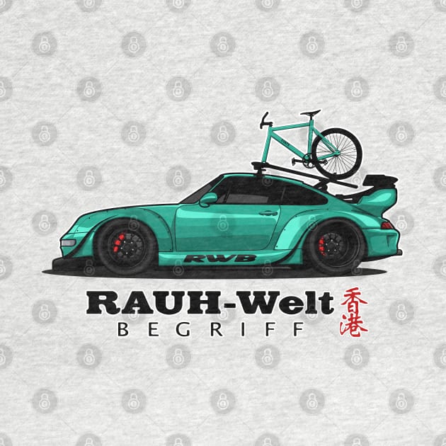 RWB 911 With Bike Roof (Tosca) by Jiooji Project